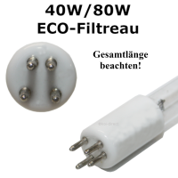 UVC Ersatzleuchtmittel Filtreau ECO 40 Watt / 80 Watt