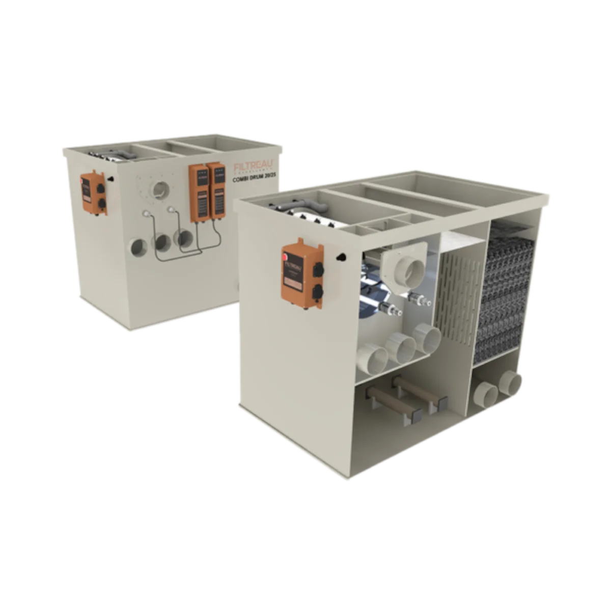 Filtreau Combi Trommelfilter 20/25 schwerkraft -...