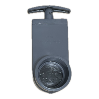 Aquaforte PVC Zugschieber Ø 50 mm | Innen