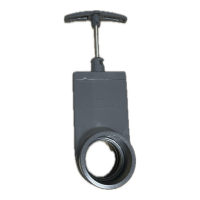 Aquaforte PVC Zugschieber Ø 50 mm | Innen