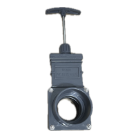 Aquaforte PVC Zugschieber Ø 63 mm| Innen
