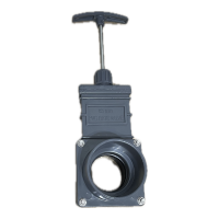 Aquaforte PVC Zugschieber Ø 63 mm| Innen