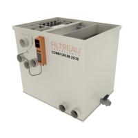 Filtreau Combi Trommelfilter 25/30 schwerkraft - Excellent Serie mit Filtermaterial