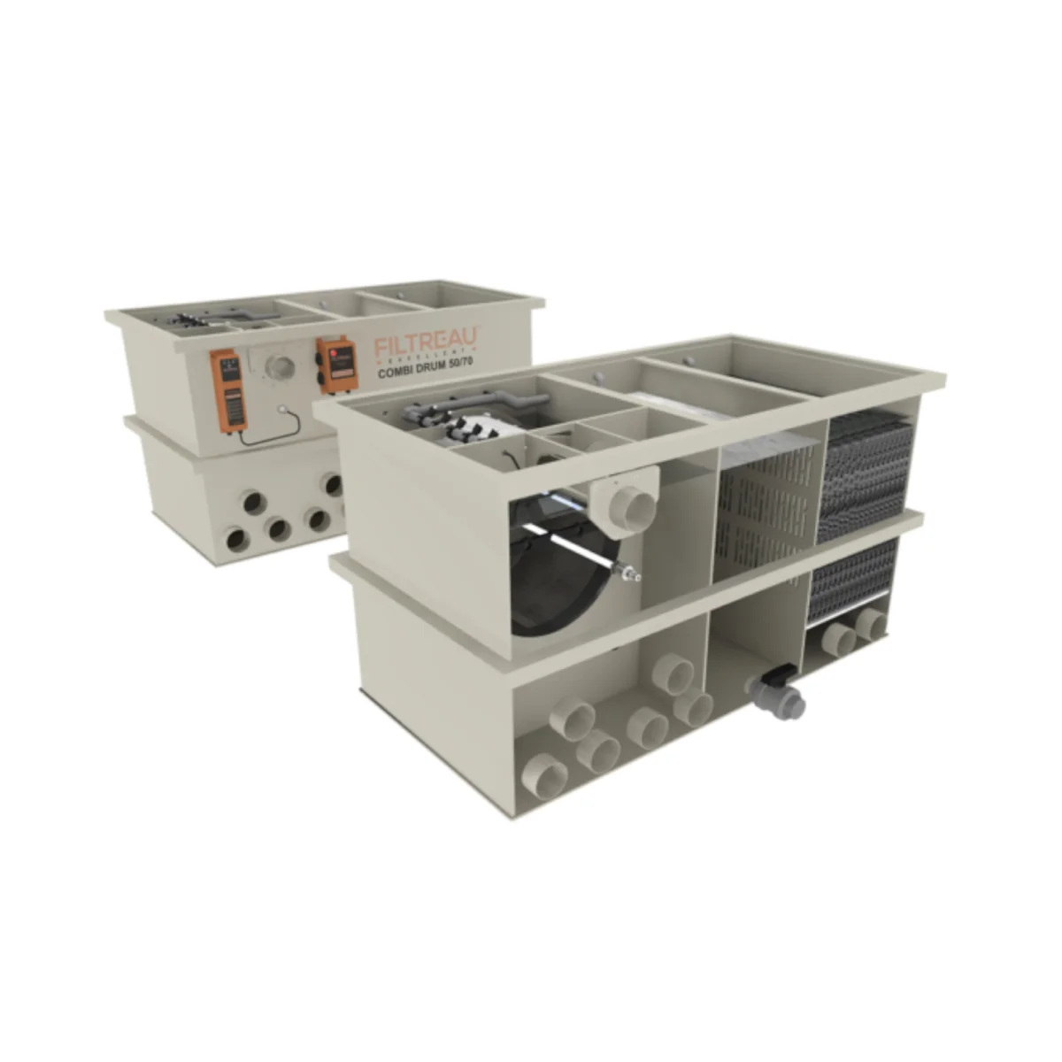 Filtreau Combi Trommelfilter 50/70 gepumpt - Excellent Serie